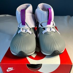 NEW Nike Binzie Snow Boots Grey & Violet Frost - Size 7C Toddler
